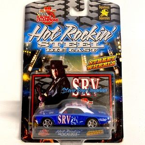 STEVIE RAY VAUGHAN “SRV” Hot Rockin’ Steel Die Cast Street Wheels Original pack